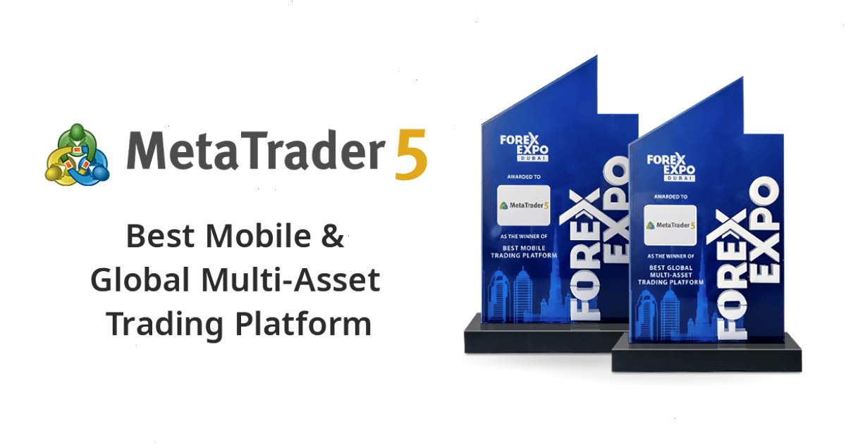 MetaTrader 5荣获2023迪拜外汇博览会的两项大奖